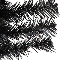 Northlight Holographic Brown Slim Artificial Tinsel Unlit 4 Foot Christmas Tree