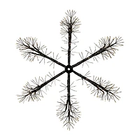 Northlight 24" Led Snowflake Decoration Warm White String Lights