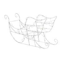 Northlight 48" Sleigh Outdoor Christmas Yard Art