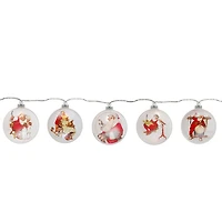 Northlight Glass Norman Rockwell Disc String Lights
