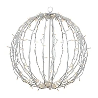 Northlight 23" Led Hanging Ball Decoration Warm White String Lights