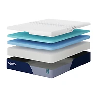 Nectar Premier Memory Foam 5.1 13" Firm - Mattress a Box