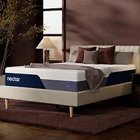 Nectar Luxe Memory Foam 5.1 14" Plush - Mattress a Box