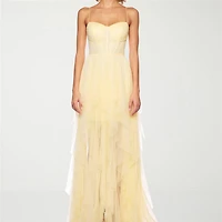 B. Smart Womens Juniors Sweetheart Neck Sleeveless A-Line Dress