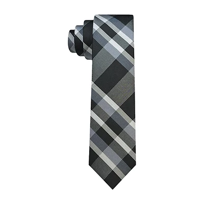 J. Ferrar Plaid Tie