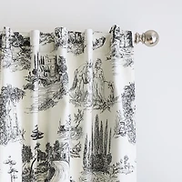 Martha Stewart Village Back Tab Blackout Set of 2 Curtain Panel