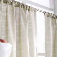Martha Stewart Ava 3-pc. Rod Pocket Kitchen Curtains & Drapes Window Set