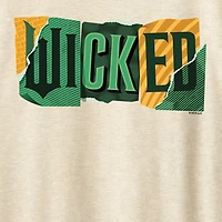 Wicked Logo Womens Crew Neck Short Sleeve Regular Fit Graphic T-Shirt