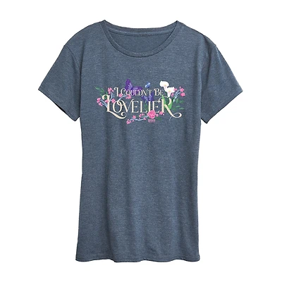 Couldnt Be Lovelier Womens Crew Neck Short Sleeve Wicked Graphic T-Shirt