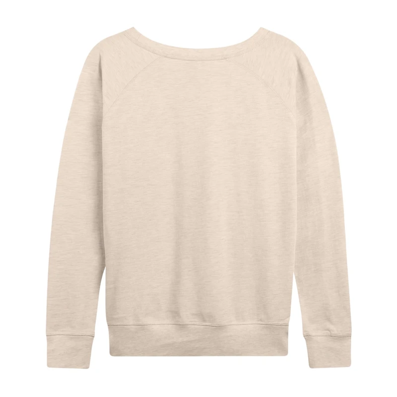 Elphaba Frame Womens Boat Neck Long Sleeve Wicked Graphic T-Shirt