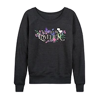 Couldnt Be Lovelier Womens Boat Neck Long Sleeve Wicked Graphic T-Shirt