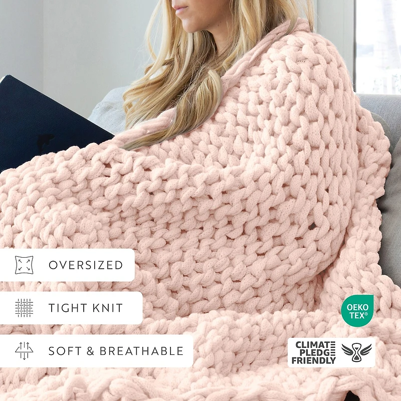 Casual Comfort Chunky Midweight Throw