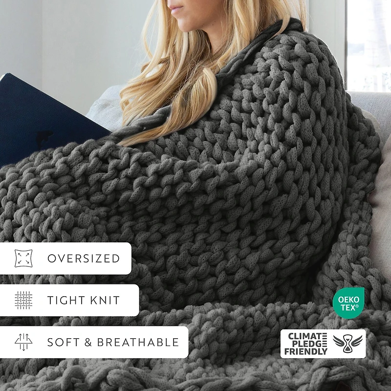 Casual Comfort Chunky Midweight Throw