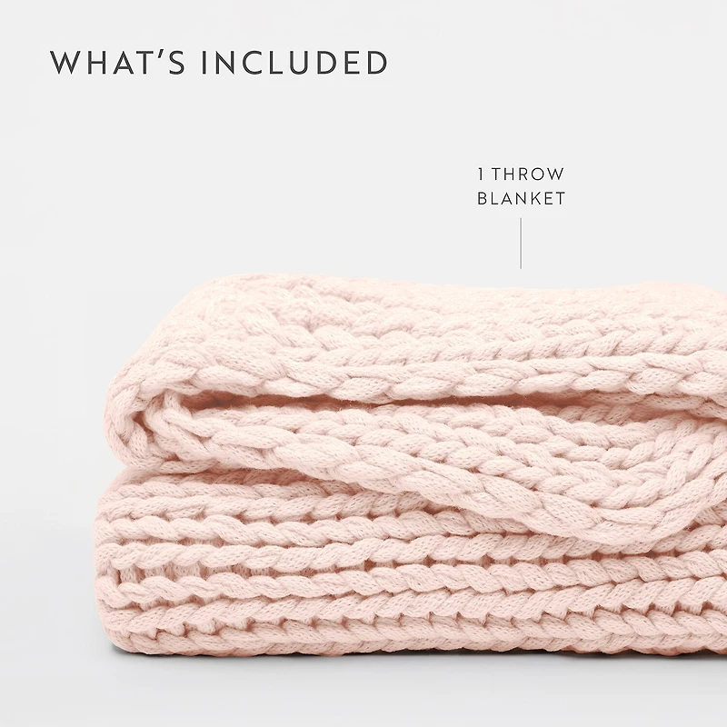 Casual Comfort Chunky Midweight Throw