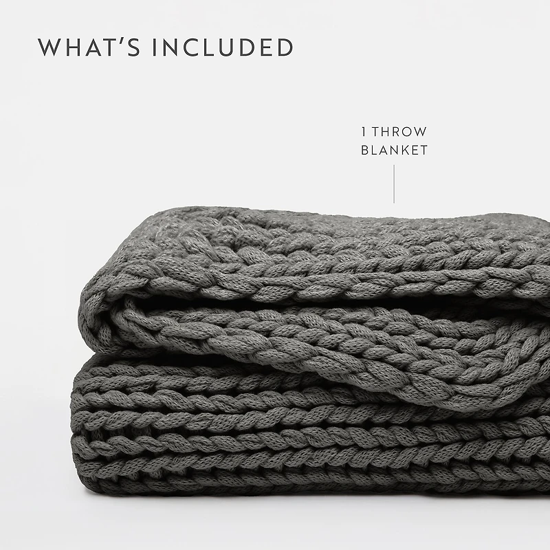 Casual Comfort Chunky Midweight Throw
