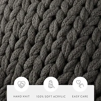 Casual Comfort Chunky Midweight Throw