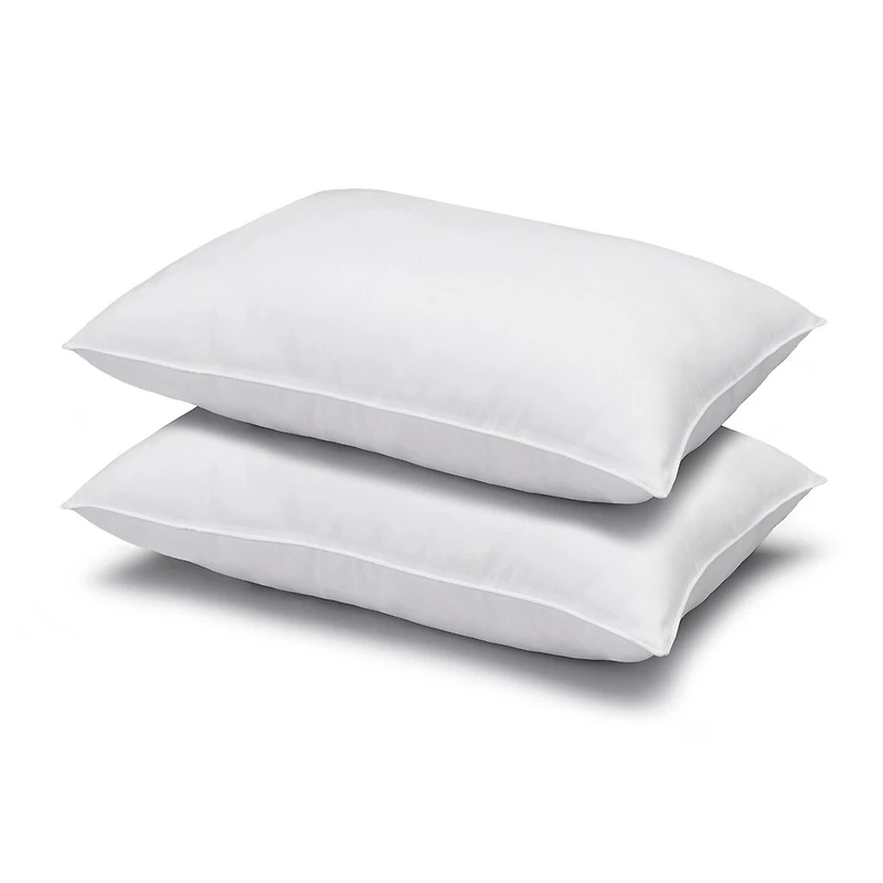 Ella Jayne Signature Memory Fiber Medium Density Bed Pillow Set of 2