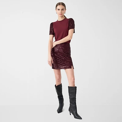 RM Rebecca Minkoff Womens Mini Pencil Skirt