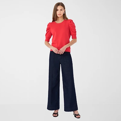 RM Rebecca Minkoff Womens High Rise Wide Leg Jean