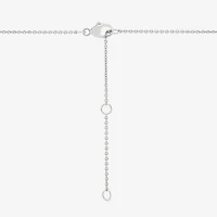Limited Quantities! Womens 1/3 CT. T.W. Lab Grown White Diamond Sterling Silver Circle 18 Inch Pendant Necklace