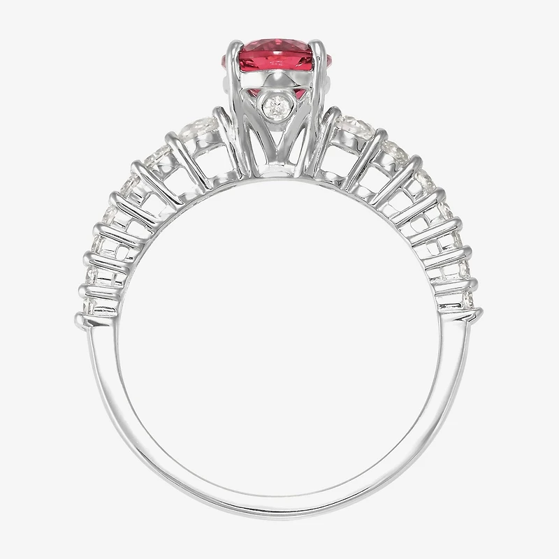 Limited Quantities! Womens 1/2 CT. T.W. Genuine Pink Tourmaline 10K Gold Cocktail Ring