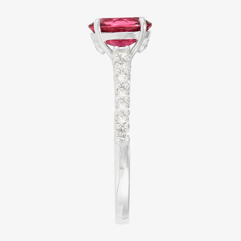 Limited Quantities! Womens 1/2 CT. T.W. Genuine Pink Tourmaline 10K Gold Cocktail Ring