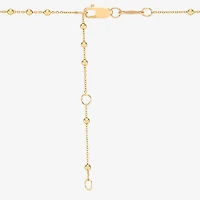 Limited Quantities! Womens 10K Gold Cross 18 Inch Pendant Necklace