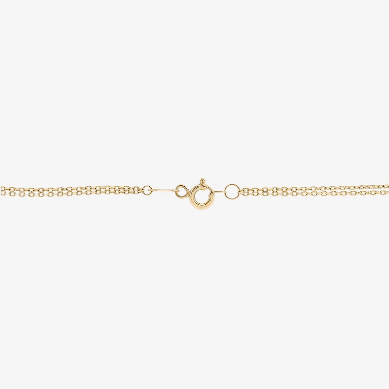 Limited Quantities! Womens 10K Gold 18 Inch Pendant Necklace