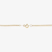 Limited Quantities! Womens 10K Gold 18 Inch Pendant Necklace