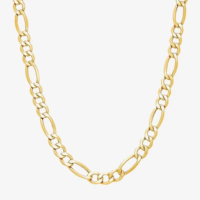 Limited Quantities! Womens 14K Gold Inch Figaro Chain Necklace