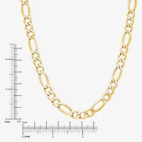 Limited Quantities! Womens 14K Gold Inch Figaro Chain Necklace
