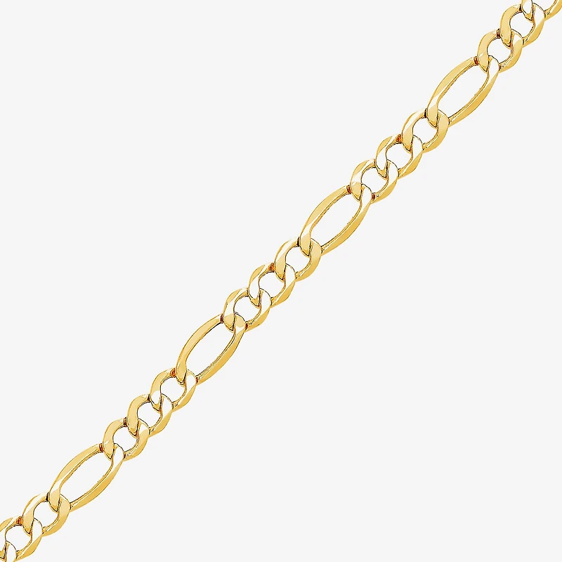 Limited Quantities! Womens 14K Gold Inch Figaro Chain Necklace