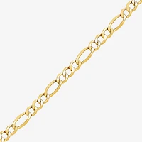 Limited Quantities! Womens 14K Gold Inch Figaro Chain Necklace