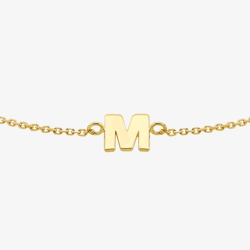 Limited Quantities! Womens 14K Gold 10 Inch Solid Cable Ankle Bracelet