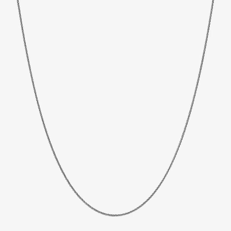 Limited Quantities! Womens 14K Gold 18 Inch Wheat Chain Necklace
