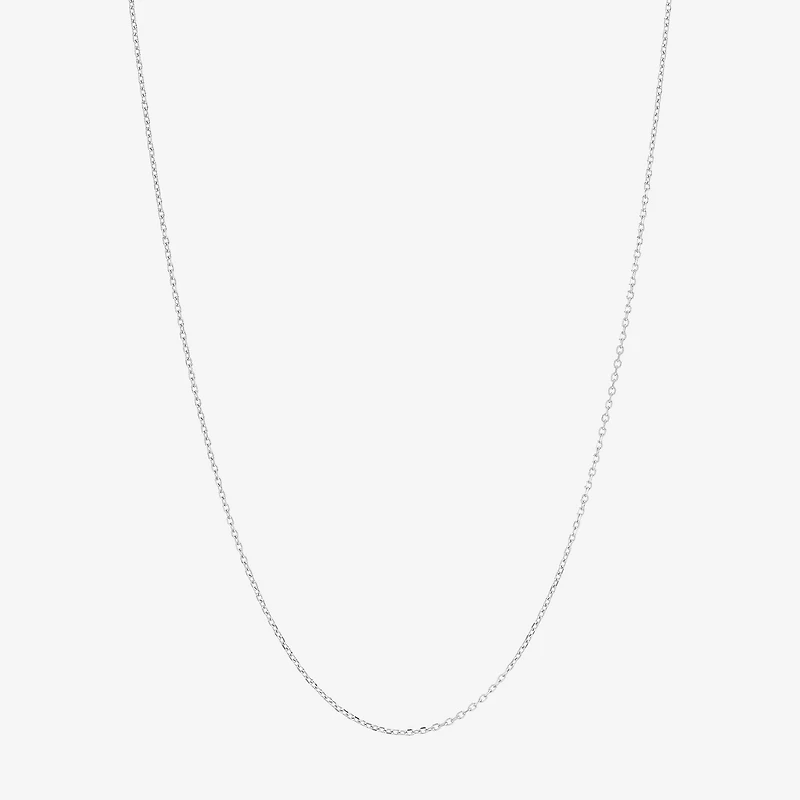 Limited Quantities! Womens 10K Gold 18 Inch Cable Chain Necklace