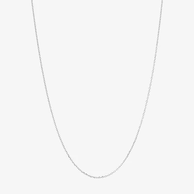 Limited Quantities! Womens 10K Gold 18 Inch Cable Chain Necklace