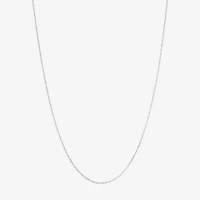 Limited Quantities! Womens 10K Gold 18 Inch Cable Chain Necklace