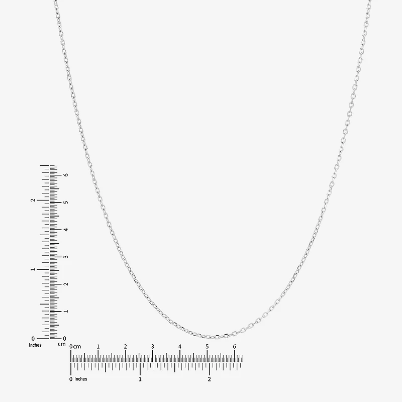 Limited Quantities! Womens 10K Gold 18 Inch Cable Chain Necklace