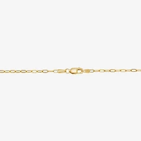 Limited Quantities! Womens 14K Gold 22 Inch Paperclip Chain Necklace