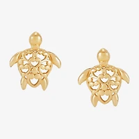 Limited Quantities! 14K Gold 11.3mm Stud Earrings