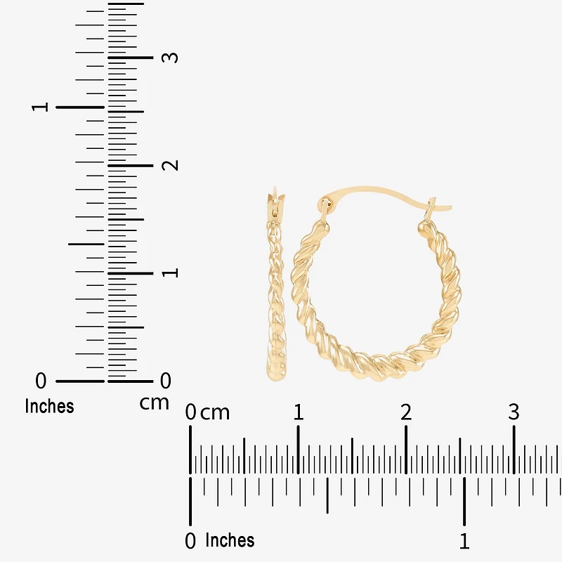 Limited Quantities! Womens 10K Gold 2-pc. Earring Set