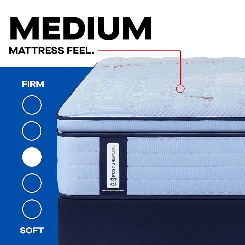 Sealy Posturepedic Greer 14" Medium Pillow Top - Mattress Only