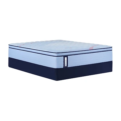 Sealy Posturepedic Greer 14" Plush Pillow Top - Mattress + Box Spring