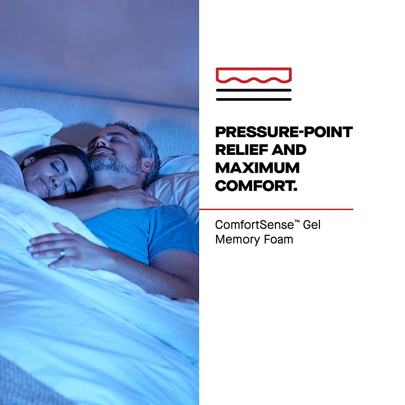 Sealy Posturepedic Fairholt 13" Hybrid Medium Tight Top - Mattress + Box Spring