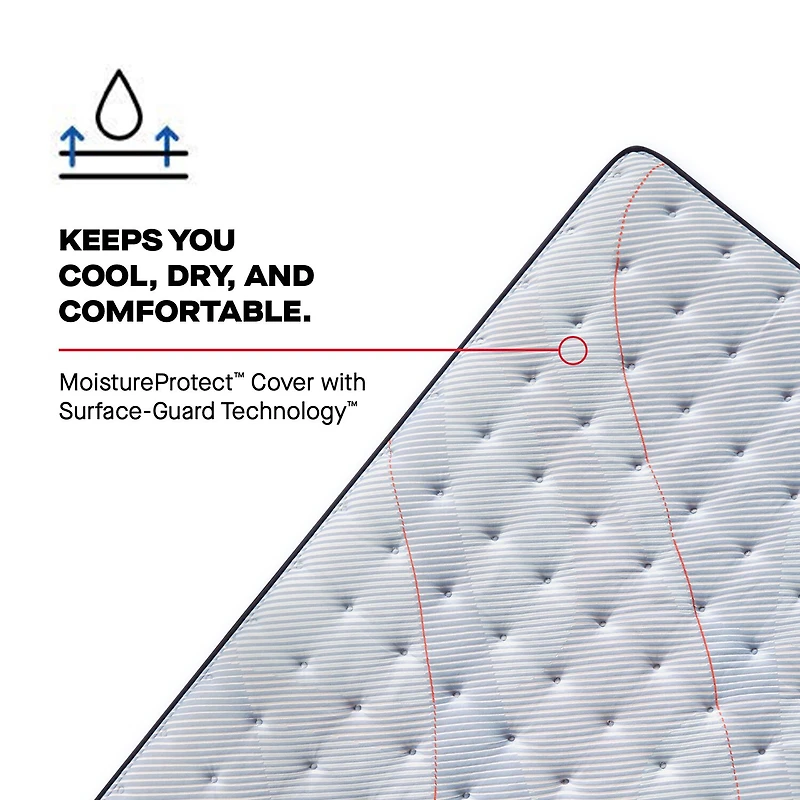 Sealy Posturepedic Greer 13" Medium Tight Top - Mattress + Box Spring