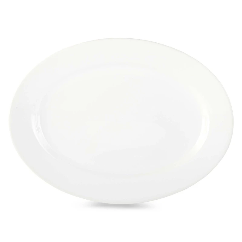 JCPenney Home™ Porcelain Whiteware 16" Oval Platter