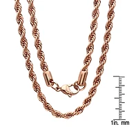 Mens Stainless Steel Hypoallergenic 24 Inch Pendant Necklace