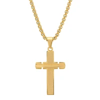 Mens Stainless Steel Hypoallergenic 24 Inch Curb Chain Necklace