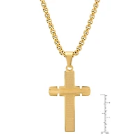 Mens Stainless Steel Hypoallergenic 24 Inch Curb Chain Necklace
